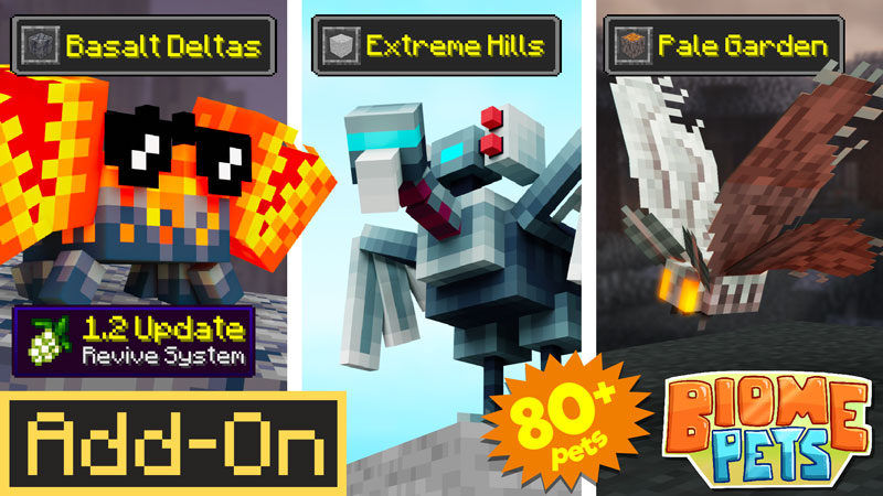 Biome Pets v1.2 Add-On Key Art