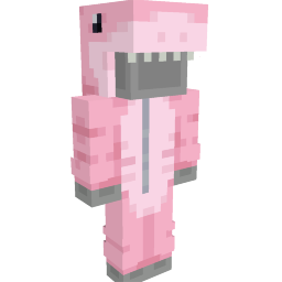 Pink Shark Pajamas on the Minecraft Marketplace by Simply Brilliant