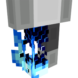 Cyan Pixeled Legs