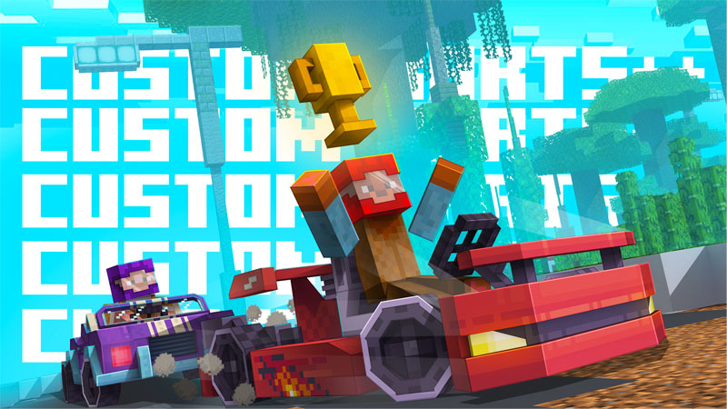 CUSTOM KARTS++ Key Art