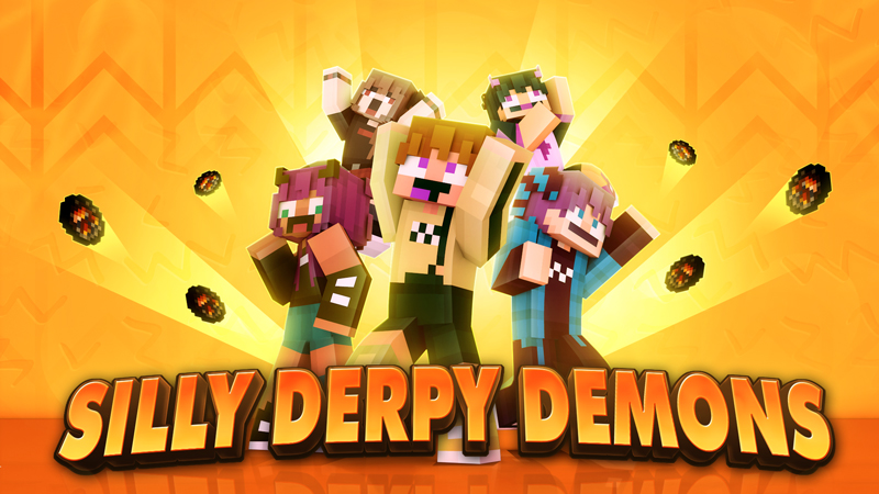 Silly Derpy Demons Key Art