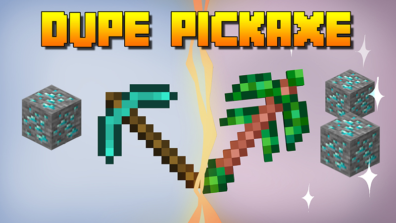 Dupe Pickaxe Key Art