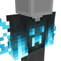 Soul Blue Creeper Bold Glow Fire Hoodie