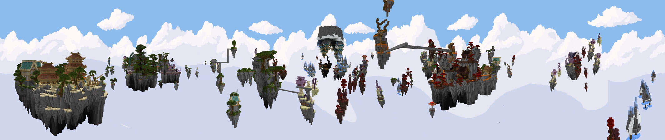 Skyblock Upgrade Panorama