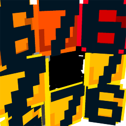Black Shadow Glitch Emoji Wings