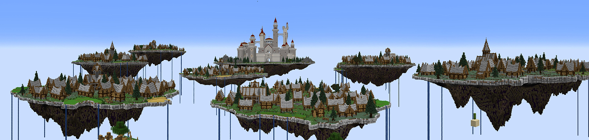 Medieval Floating Kingdom Panorama