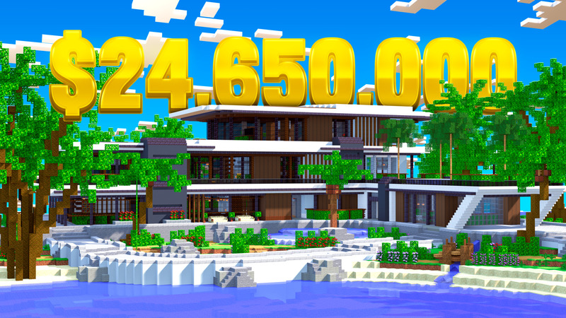 Luxury Beach Mansion Key Art