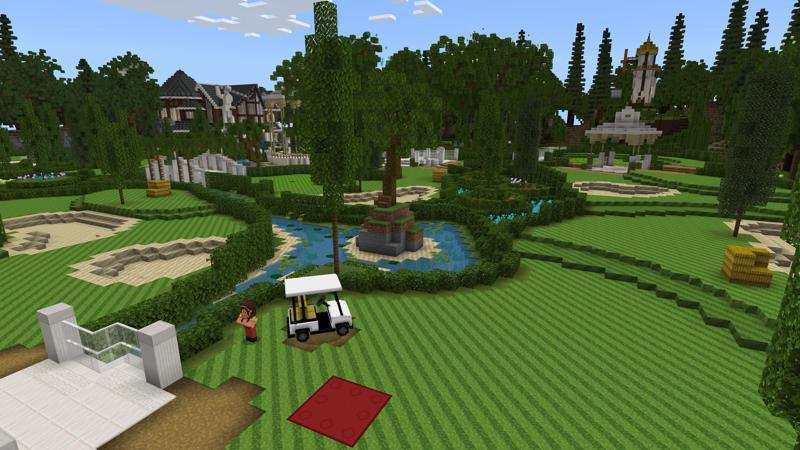 Mega Golf Mansion by Waypoint Studios (Minecraft Marketplace Map) -  Minecraft Marketplace