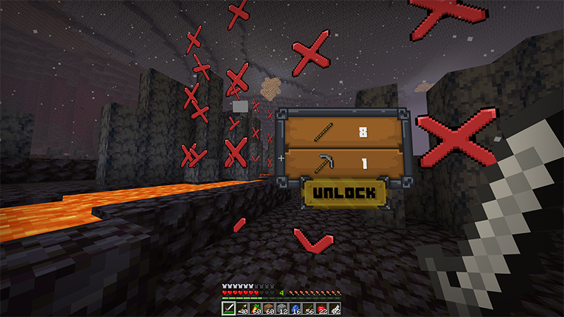 SURVIVAL BUT CHUNKS ARE LOCKED Screenshot #4