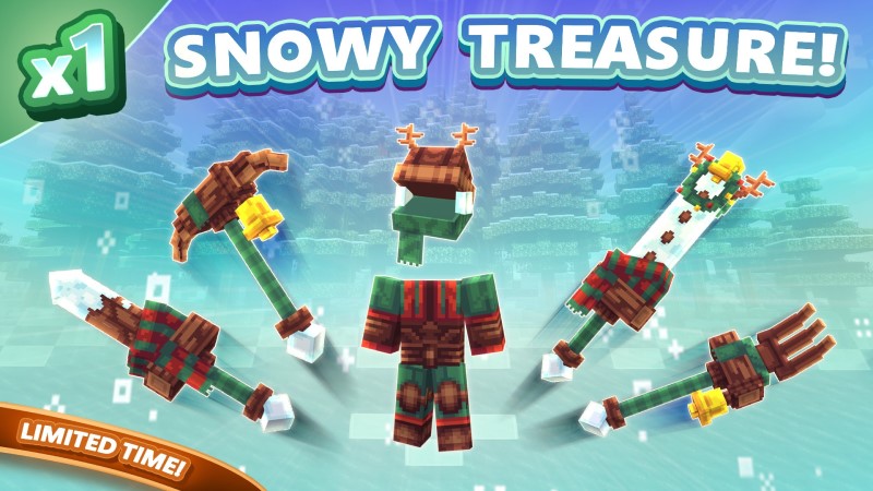 1x Snowy Treasure