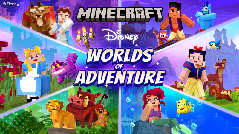 Disney Worlds of Adventure Key Art