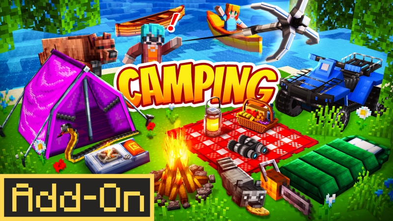 Camping Add-On on the Minecraft Marketplace by Dig Down Studios