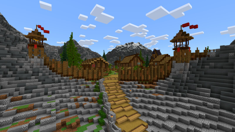 Cute Village Mountain Screenshot #5