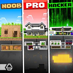 Noob VS Pro VS Hacker Bunkers Pack Icon