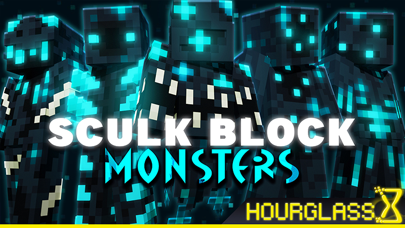 Sculk Block Monsters Key Art