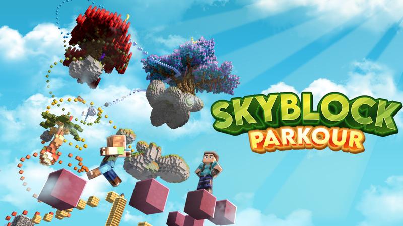 Skyblock Parkour Key Art
