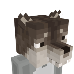Wolf Head on the Minecraft Marketplace by Mine-North