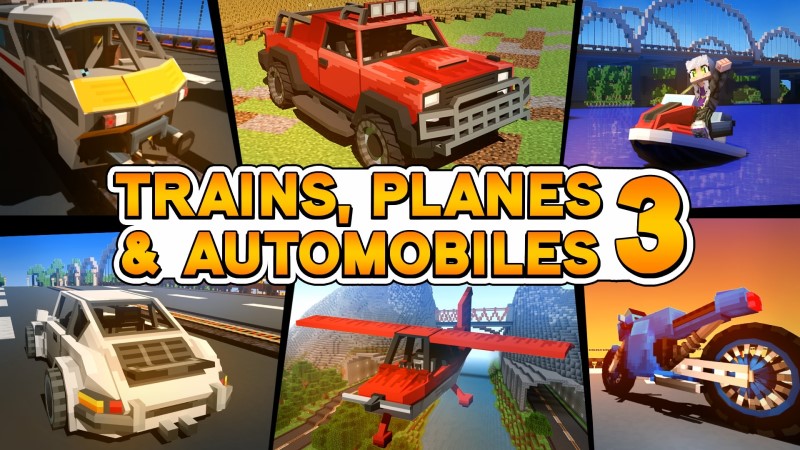 Trains, Planes & Automobiles 3 Key Art