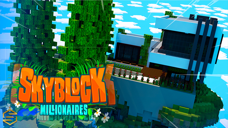 Skyblock Millionaires Key Art