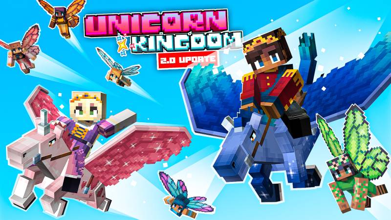 Unicorn Kingdom on the Minecraft Marketplace by Pixel Smile Studios