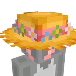 Strawhat with Flowers