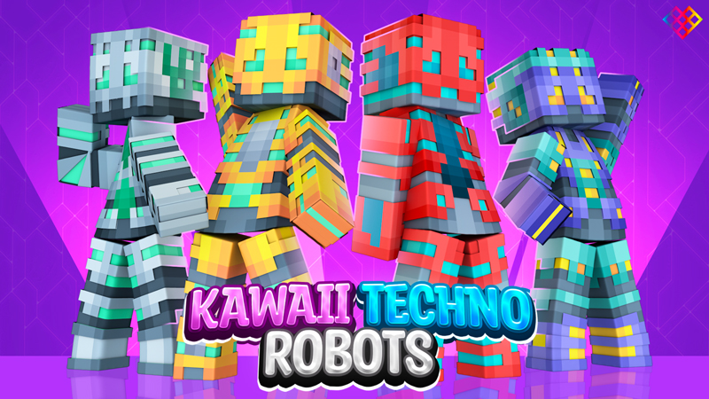 Kawaii Techno Robots Key Art