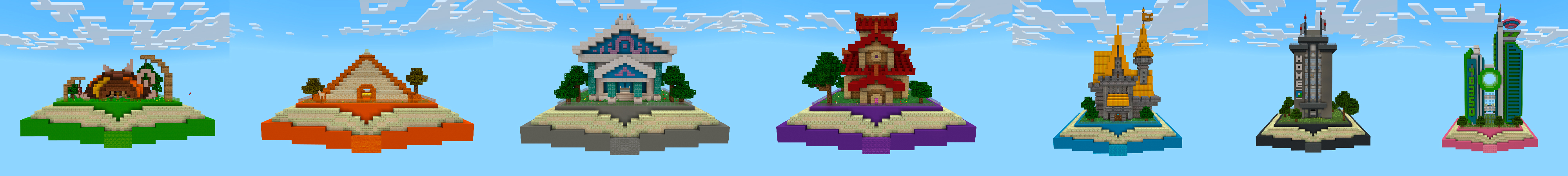 Skyblock Ages Panorama