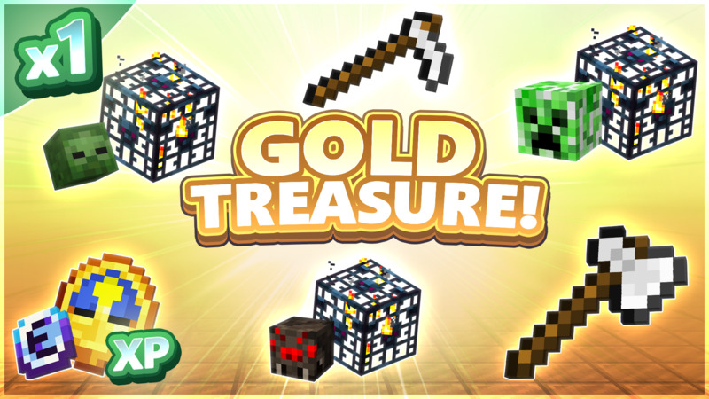 [BedWars SMP] 1x Gold Treasure