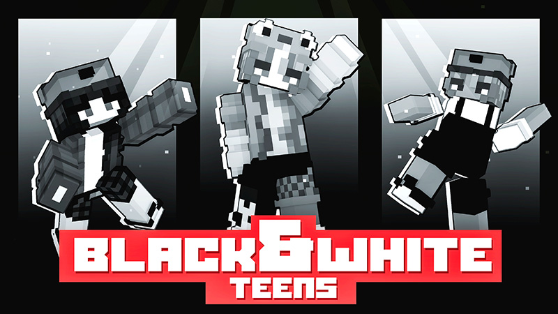 Black & White Teens on the Minecraft Marketplace by Senior Studios