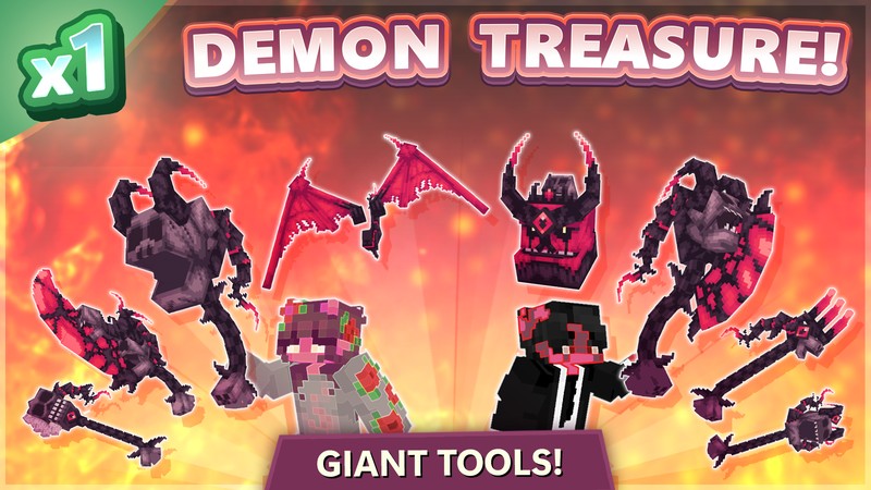 [BedWars SMP] 1x Demon Treasure