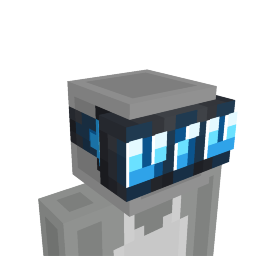 Glowing Cyber Glyph Visor