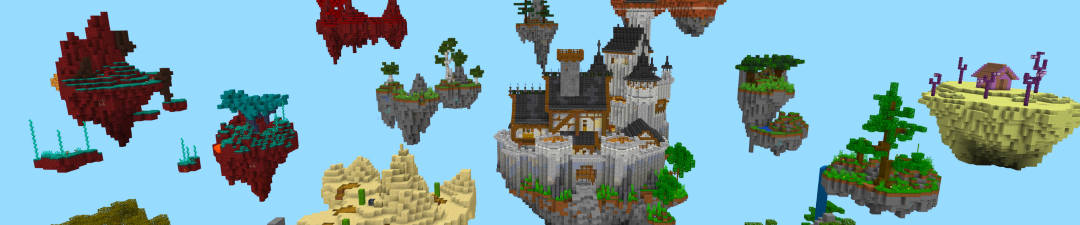 Castle Skyblock Panorama