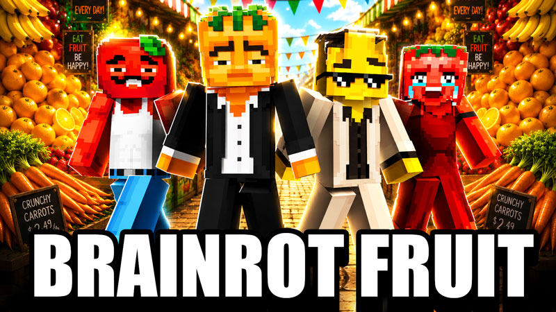 Brainrot Fruit on the Minecraft Marketplace by QwertyuiopThePie