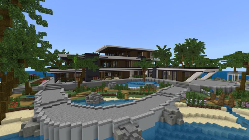 Luxury Beach Mansion by 4KS Studios