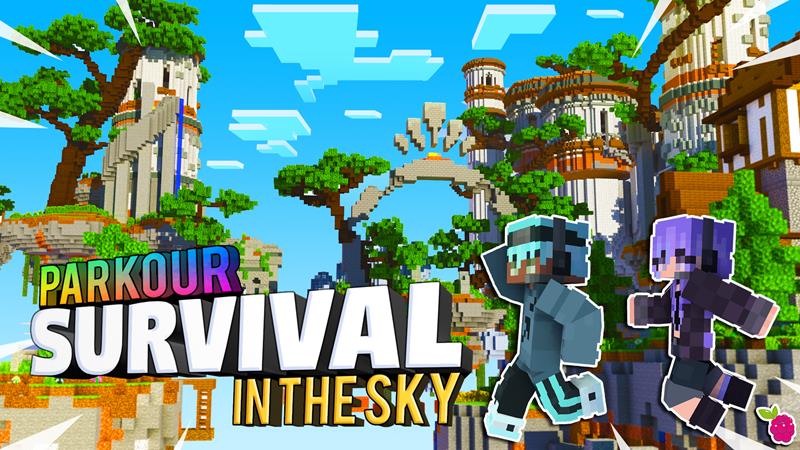 Parkour Survival in the Sky Key Art