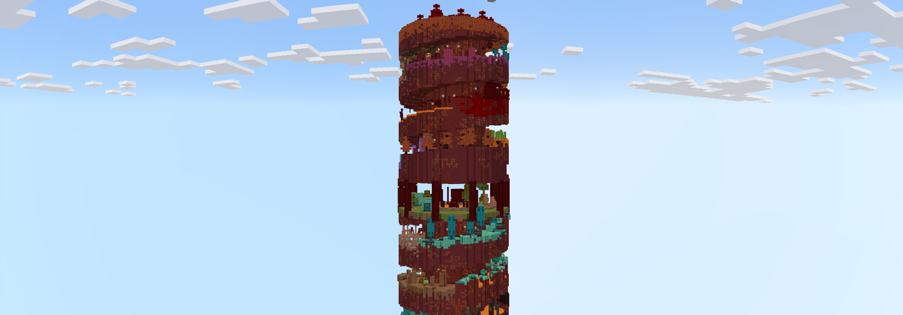 Parkour Speedrun Nether Panorama