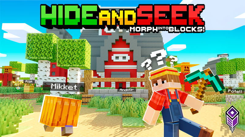 Hide and Seek: Blocks Key Art