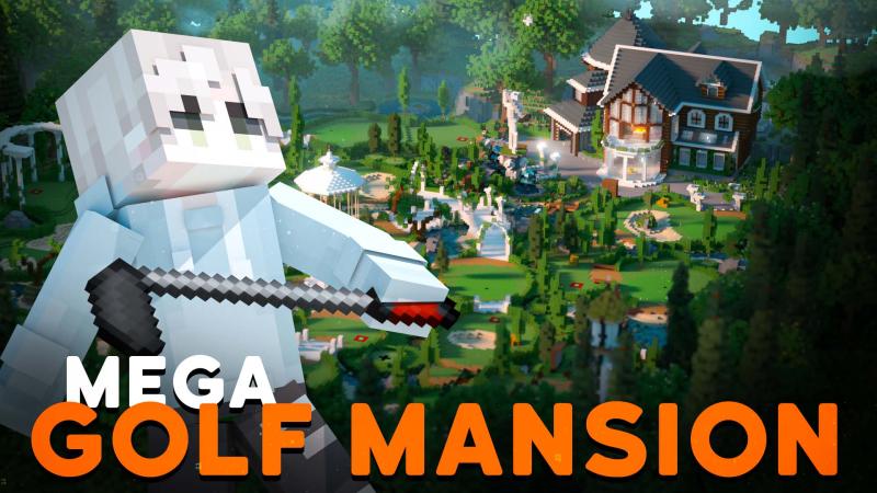 Mega Golf Mansion Key Art