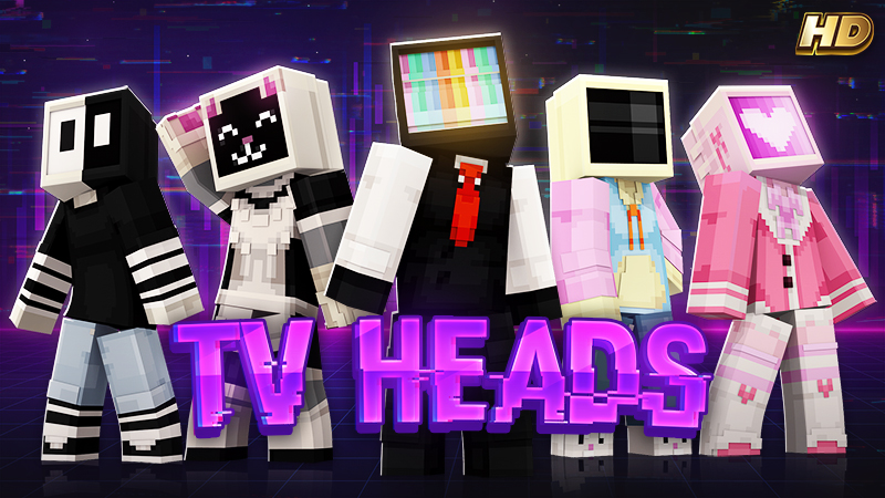 TV Heads HD on the Minecraft Marketplace by Plank