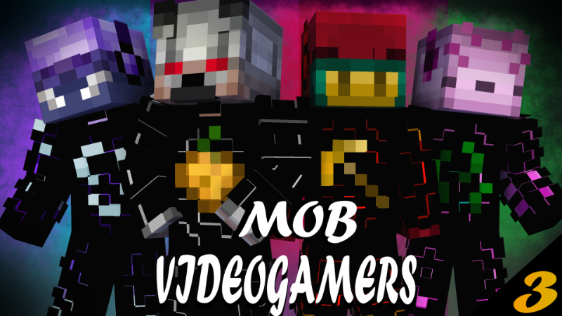 Mob Videogamers 3 on the Minecraft Marketplace by Pixelationz Studios