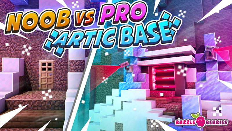 Noob vs Pro Arctic Base Key Art