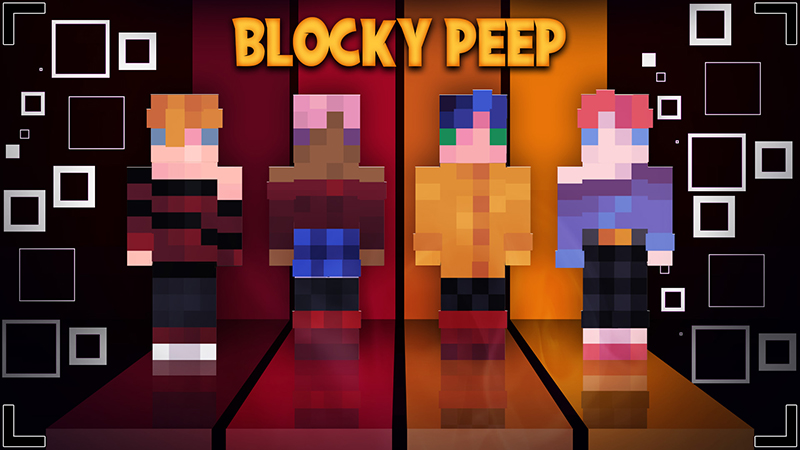 Blocky Peep Key Art