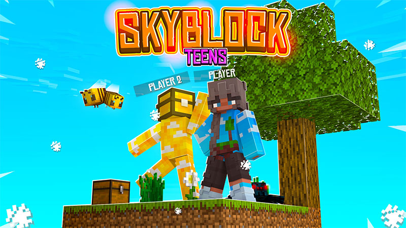 Skyblock Teens Key Art