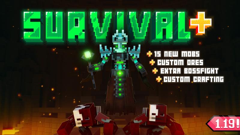 Survival+ Key Art