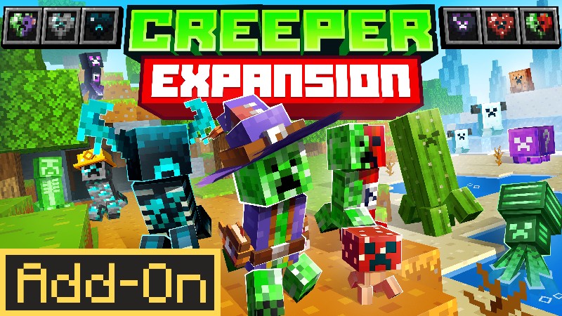 Creeper Expansion on the Minecraft Marketplace by 100Media