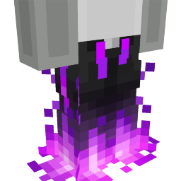 Purple Glowing Fire Ground Pants
