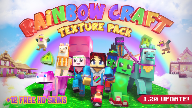 Crazy Rainbow Games in Minecraft Marketplace