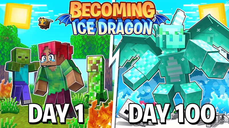 Becoming Ice Dragon Key Art