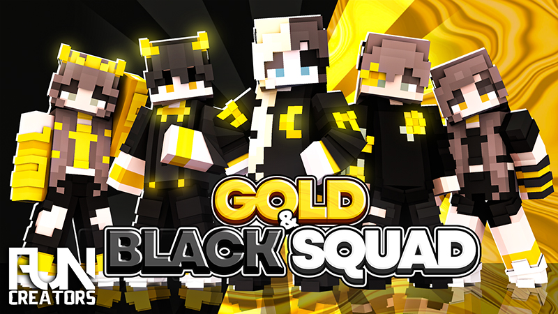 Gold & Black Squad Key Art