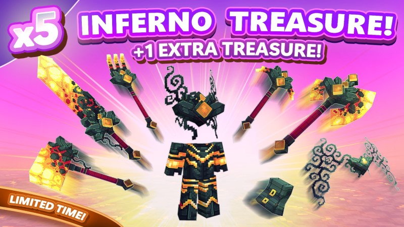 5x Inferno Treasure [+1 FREE]